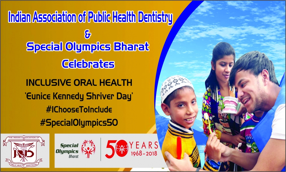 IAPHD &amp; Special Olympics Bharat with International Association for Disability &amp; Oral Health (IADH, India Chapter